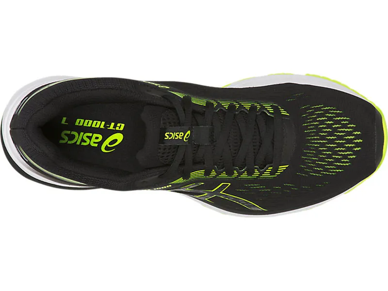 Asics Men's GT-1000 7 Black/Green-4